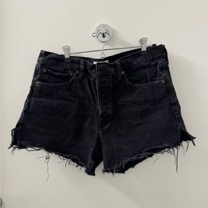 AGOLDE Parker Denim Shorts